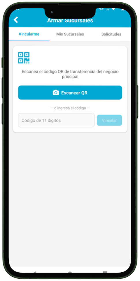 Sucursales en la app AKTIVA