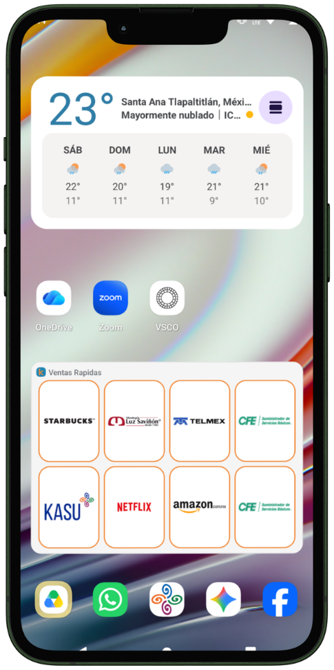 Ventas rápidas en la app AKTIVA