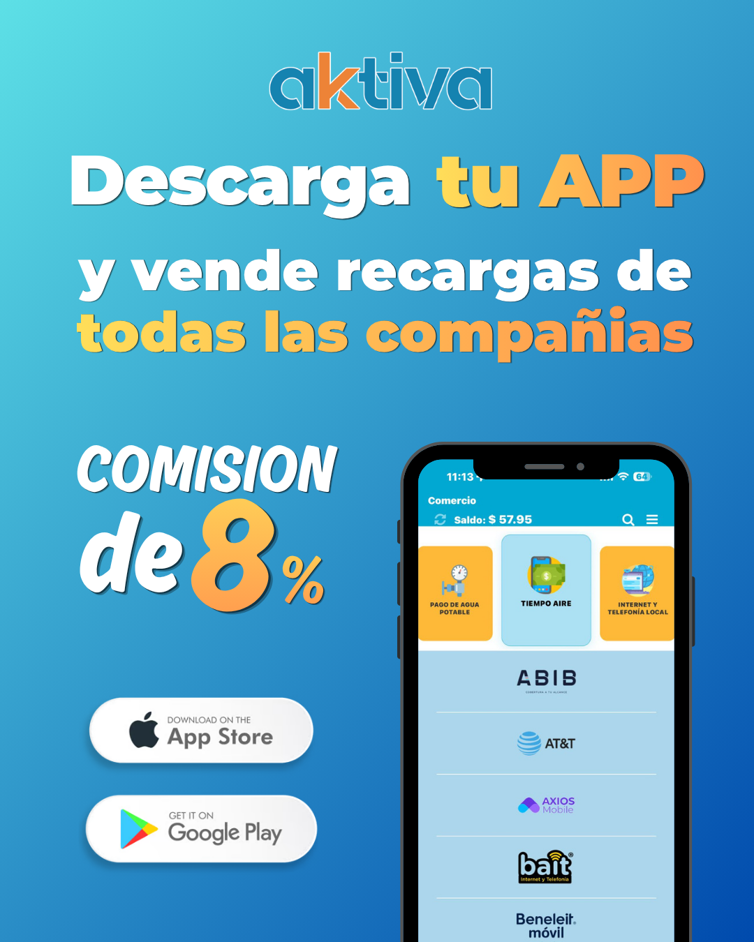 Promoción AKTIVA: deposita más de 5 mil pesos y sube tu comisión hasta 8 por ciento